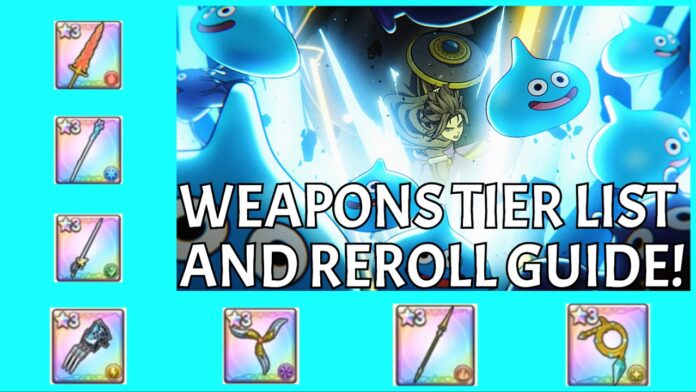 Guía Dragon Quest Smash: Mejores armas para rerollear