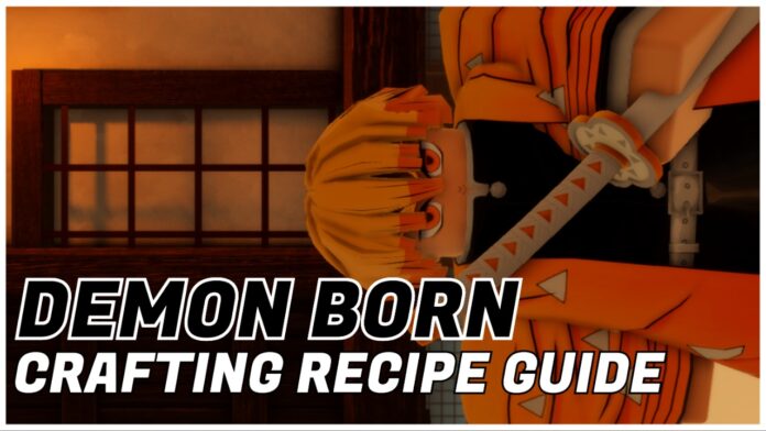 Guía de recetas de Demon Born: domina el arte del crafting