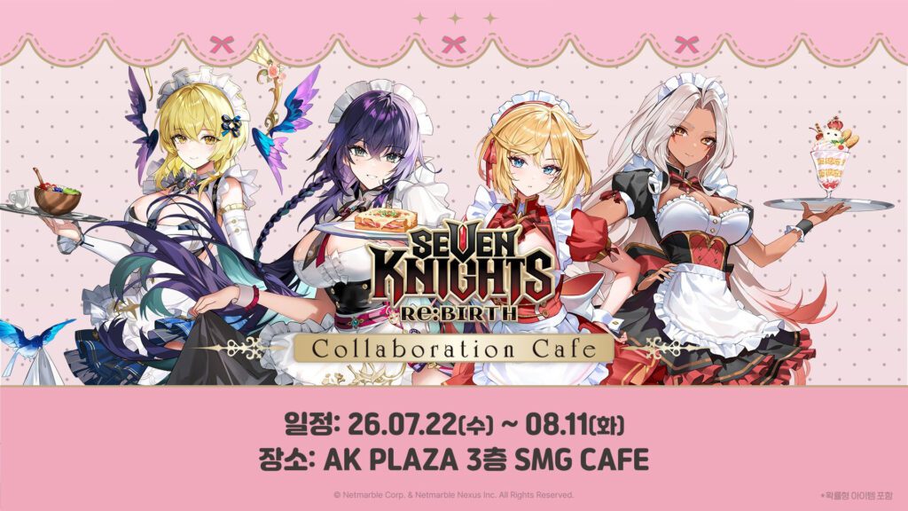 Netmarble abre café temático de Seven Knights en Hongdae