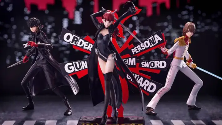 Nuevas figuras de Persona 5 Royal: Joker, Crow y Violet