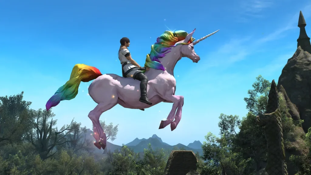 Nuevo unicornio llega a FFXIV con Twitch Support-a