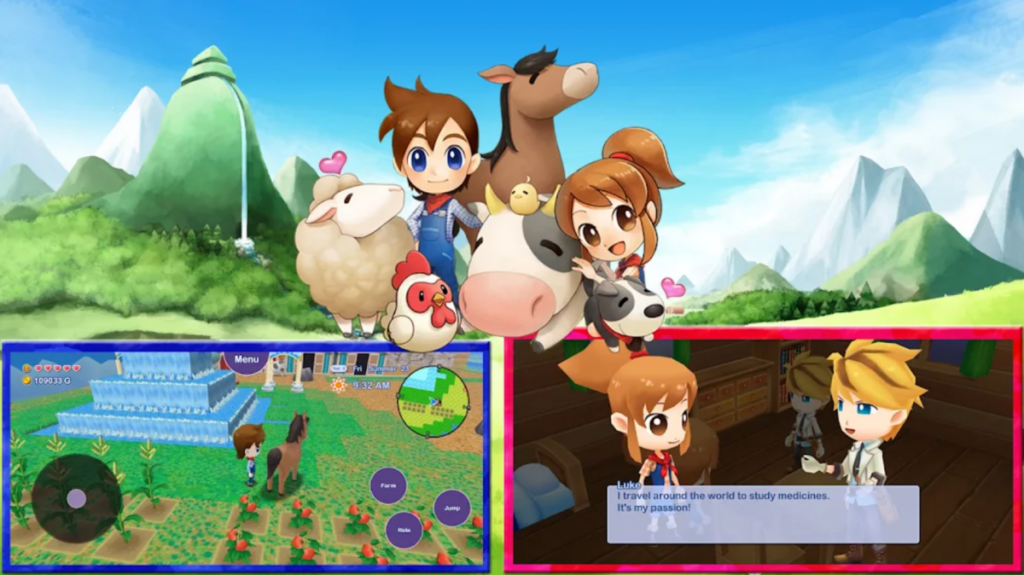 Nuevos juegos móviles de Harvest Moon: Lost Valley y Skytree