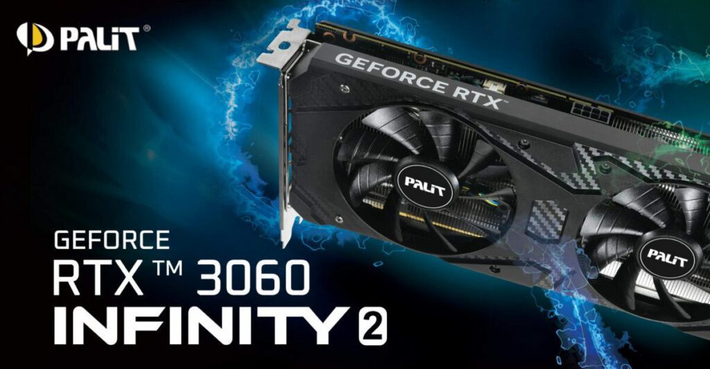 Palit lanza nueva RTX 3060 en medio de escasez de memoria