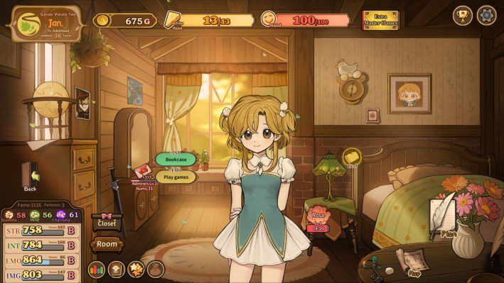 Volcano Princess llega a Switch, PS5 y dispositivos móviles