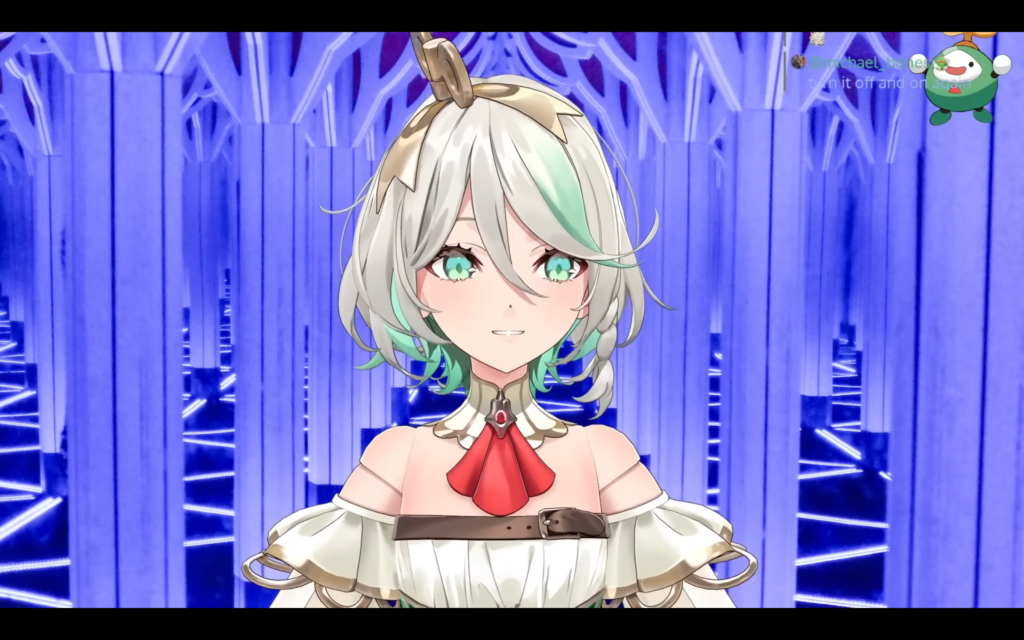 Vtuber de Hololive English Cecilia Immergreen en pausa