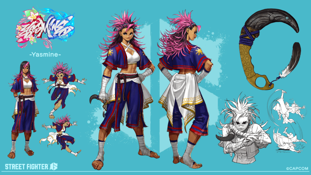 Yasmine se une a Street Fighter 6 el 3 de agosto