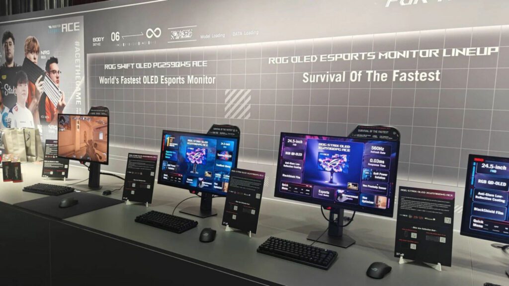 ASUS Unveils 720Hz OLED Monitor at Gamescom 2026