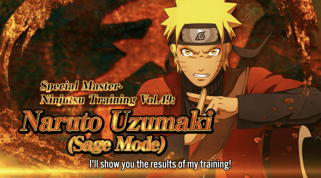 Naruto to Boruto: Shinobi Striker Gets Sage Naruto
