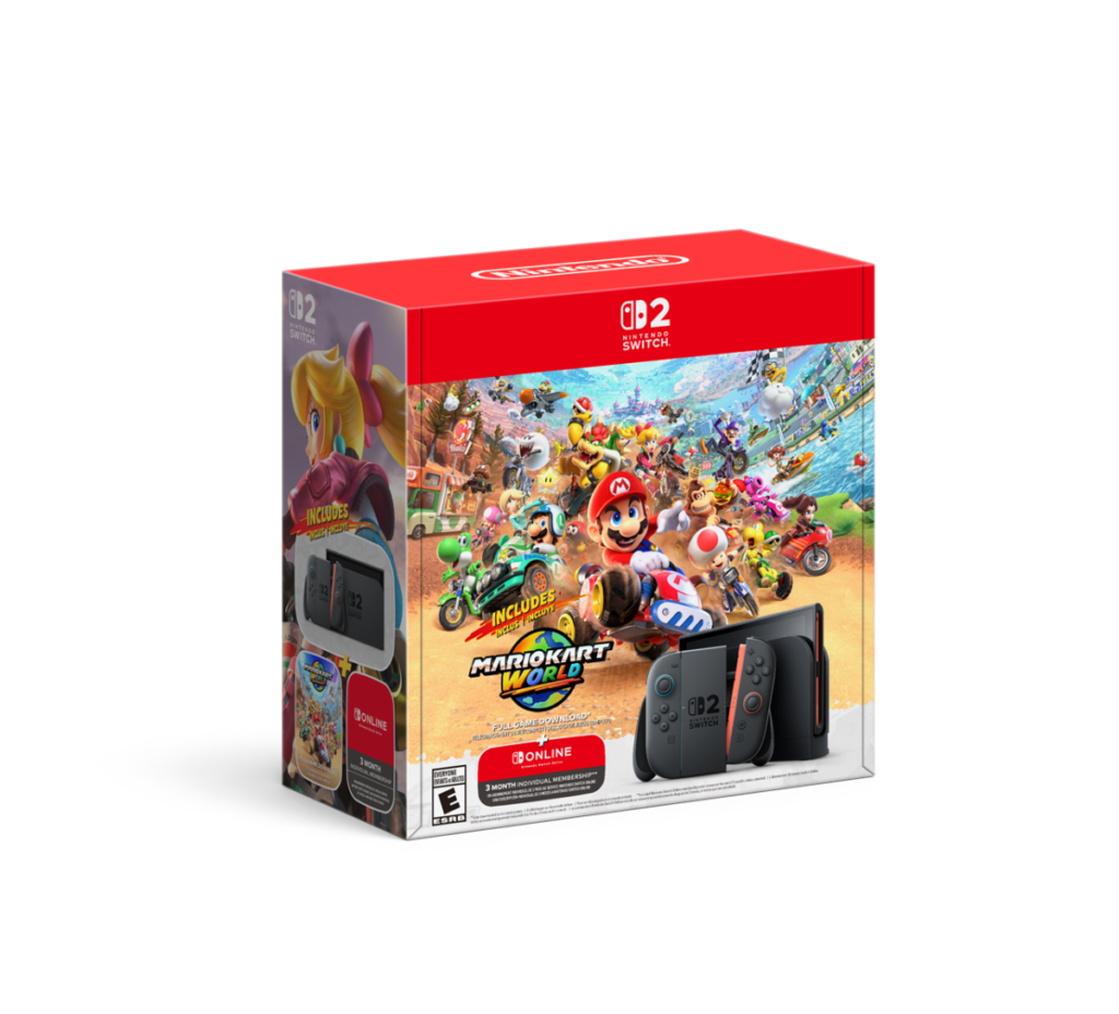 Switch 2 Bundles Include Mario Kart World or Sports Resort