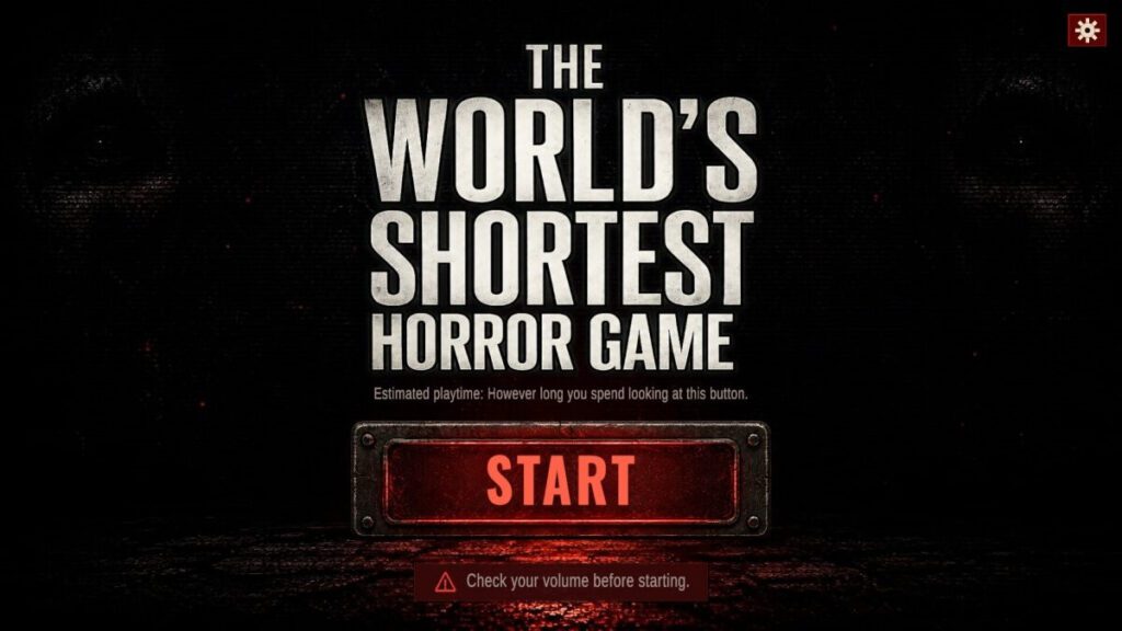 El juego de terror más corto del mundo sorprende gamers