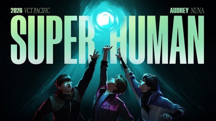 Lanzamiento mundial de 'superHuman', tema de VCT Pacific