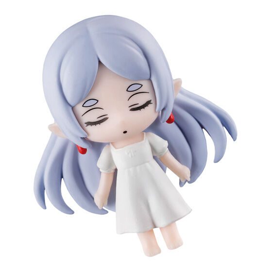 Nuevas figuras Frieren Gacha muestran a la heroína durmiendo