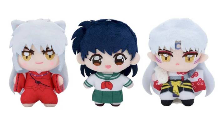 Nuevos peluches de Inuyasha, Kagome y Sesshomaru por Sega