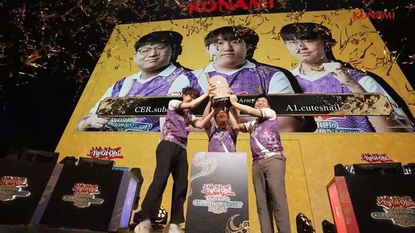 Korean Team 'Called By Army' Wins First-Ever Yu-Gi-Oh! WCS 2026 'Master Duel' Title