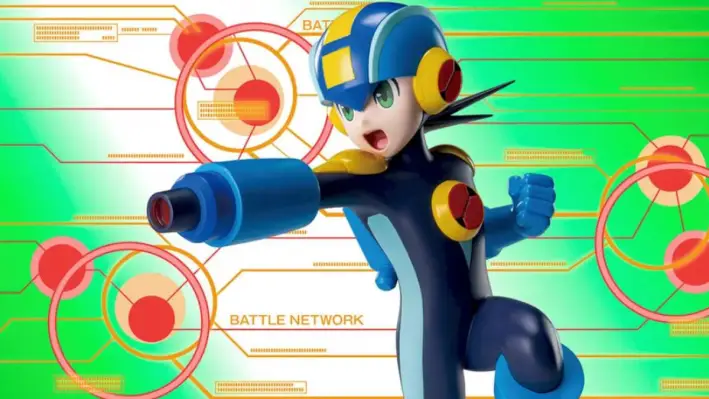 Luminasta Mega Man Battle Network Figure Based on Box Art