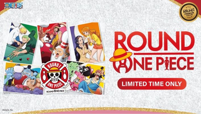 New One Piece Merchandise Launches at Round1 USA
