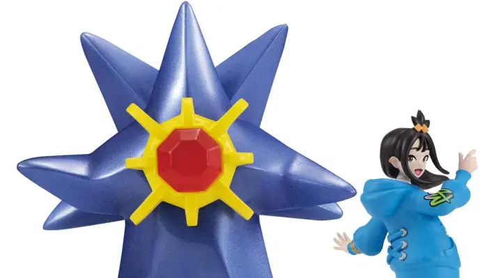 Pokemon Scale World Legends: Z-A Harmony, Urbain, Lida, and Mega Starmie Toys Arrive